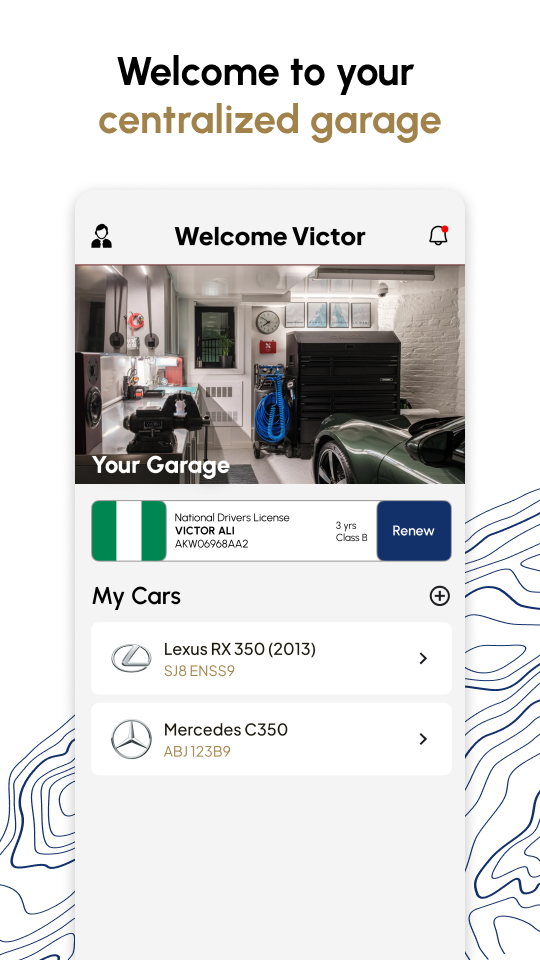 Autodrive screen 1