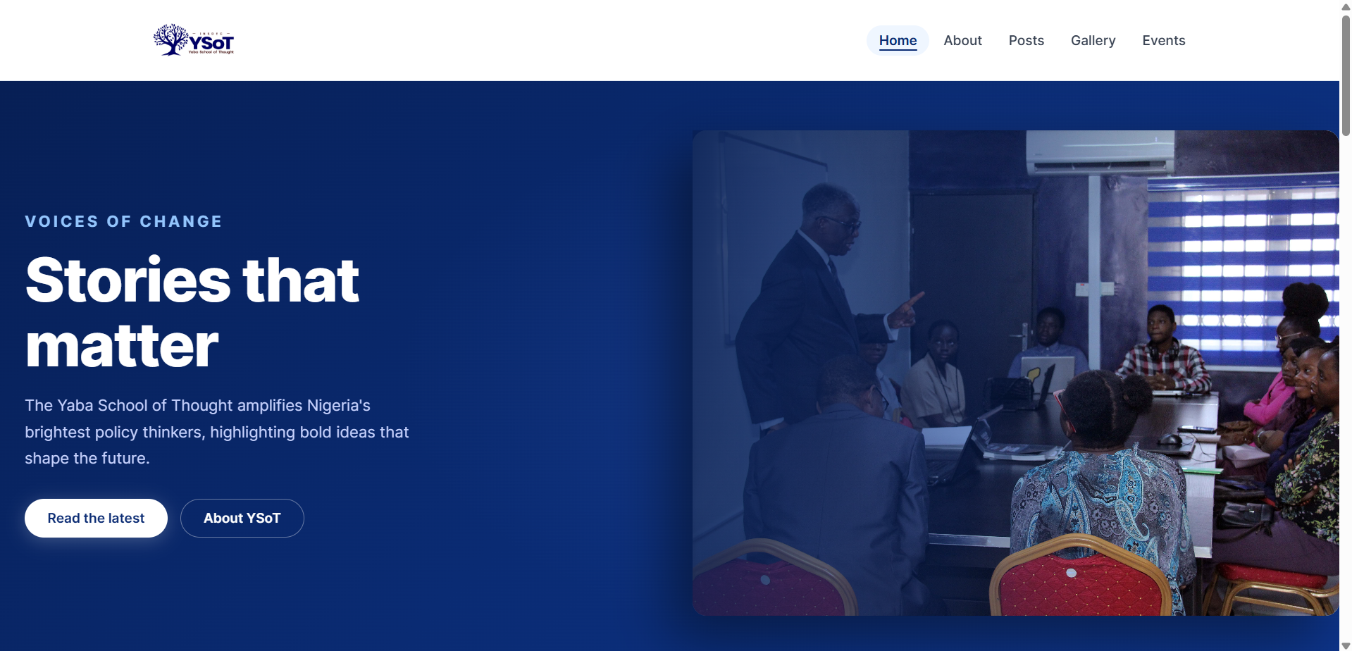 YSoT Website